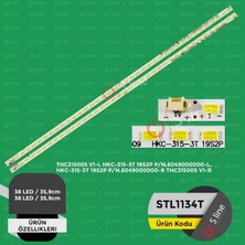 Uravas Store Nordmende 32" THC315005 V1-L HKC-315-3T 19S2P,THC315005 V1-R Tv LED Bar