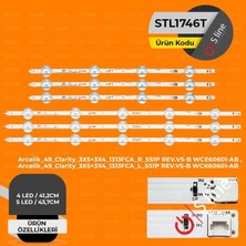 Uravas Store ARCELIK_49_CLARITY_3X5+3X4_1313FCA_R_5S1P Rev.v5-B WCE60601-AB B49L 8850 5b, A49