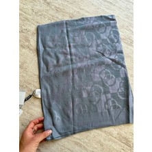 Noura Scarf Pırlanta Orin Şal Koyu Gri