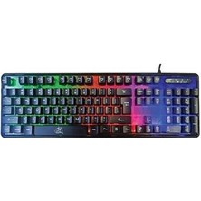 Dexim DKA010 KBL707 Mekanik Rgb Hisli Şeffaf Klavye (Kdo)
