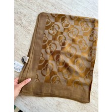 Noura Scarf Pırlanta Orin Şal Bal Köpüğü