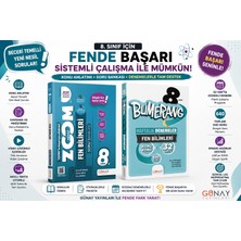 Günay Yayınları 8. Sınıf Fen Bilimleri Başarı Seti | Zoom Soru Bankası + Bumerang Haftalık Denemeler