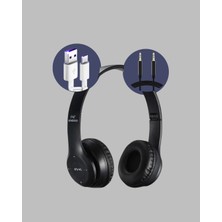 Uravas Store Ayarlanabilir Baş Bandı ve Yumuşak Kulak Yastıklı Bluetooth Kulaklık