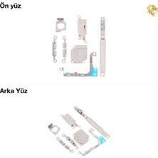 Arsking Iphone 14 Pro Max Kafes Seti Kafes Seti Anakart Koruma Demiri Iç Metal Seti