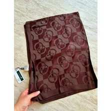 Noura Scarf Pırlanta Orin Şal Acı Kahve