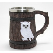 Gees Global Harry Potter Hedwig Temalı 3D Kabartmalı Çelik Kupa Bardak ALK4378