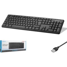 Nodar Hadron HDX2603 Standart Klavye Siyah (Kdo)