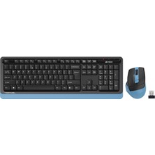 A4Tech A4 Tech FG1035 2.4g Mavi Q Fn-Mm Klv+Optik Mouse Set (Kdo)