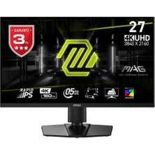 MSI Msı Mag 274UPF E2 27" 0.5 Ms 4K Pivot IPS 160 Hz Oyuncu Monitörü Outlet