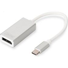Digitus DA-70844 USB 3.0 (Usb Tip C)  -  Displayport (Dp) Grafik Adaptörü (Kdo)