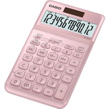 Casio JW-200SC-PK 12 Hane Pembe Masa Üstü Hesap Makinesi (Kdo)