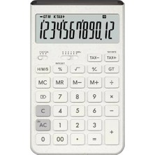 Casio JT-200T-WE 12 Hane Beyaz Masa Üstü Hesap Makinesi (Kdo)