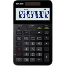 Casio S100X-BK-DJ Profesyonel 12 Hane Masa Üstü Hesap Makinesi (Kdo)