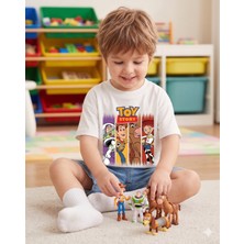 Babytex Çocuk Oversize Baskılı Tişört – %100 Pamuk Unisex Günlük Tişört