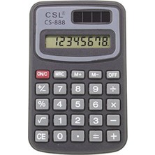 Csl CS-118N 8 Hane Cep Tipi Hesap Makinesi (Kdo)