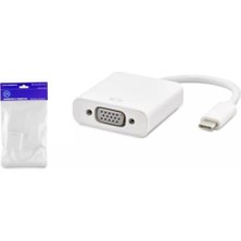 Nodar Hadron HDX7773 Type-C To VGA F Çevirici 1080P Beyaz (Kdo)