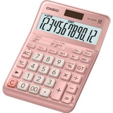 Casio DF-120FM-PK Pembe 12 Hane Masa Üstü Hesap Makinesi (Kdo)