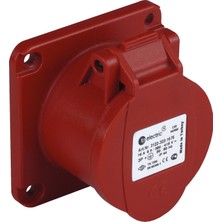 TPlast Tp Electric 3105-322-1675 Vidalı Bağlantı IP44 5X16A Cee Norm Makine Prizi