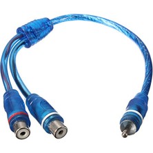 Uravas Store Oem 2rca Dişi-1 Rca Erkek Y Kablo 30CM