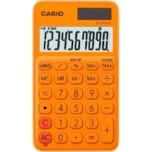 Casio SL-310UC-RG Cep Tipi 10 Hane Turuncu Hesap Makinesi (Kdo)