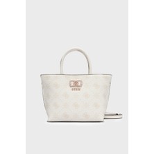 Guess Emelie Logolu Çıkarılabilir Askılı Çanta HWGP9928750 Bayan Çanta HWGP99 28750 Wlo