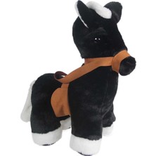 Uravas Store Uyku Arkadaşı Peluş Eşek Siyah 45 cm - DD-30767