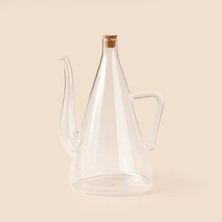 Arow Lina Borosilikat Cam Yağlık - 600 ml - Şeffaf