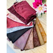 Zeylin Noura Scarf Pırlanta Orin Şal Vizon