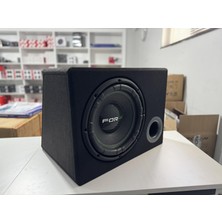 For-X XW-122S 30CM 300RMS 600WATT Tek Bobin Kabinli Subwoofer
