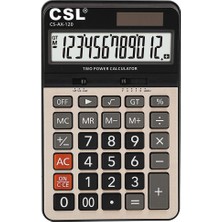 Csl CS-AX-120 12 Hane Masa Tipi Hesap Makinesi (Kdo)