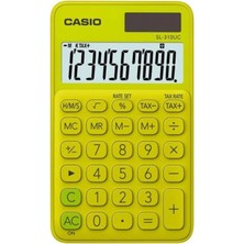 Casio SL-310UC-YG Cep Tipi 10 Hane Sarı Hesap Makinesi (Kdo)