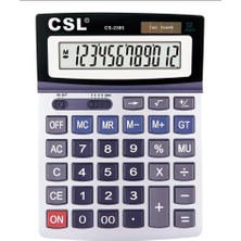 Csl CS-2385 12 Hane Masa Tipi Oynar Başlıklı Hesap Makinesi (Kdo)