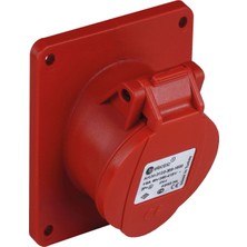 TPlast Tp Electric 3105-309-1600 Vidalı Bağlantı IP44 5X16A Cee Norm Eğik Makine Prizi
