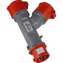 TPlast Tp Electric 3105-512-1600 IP44 5X16A Fiş Beslemeli Çoklu Priz