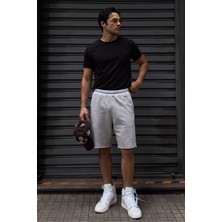 Gothamvibes Erkek Muscle Fit Siyah T-Shirt