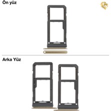 Arsking Samsung Galaxy S8 Sim Iç Yuvası Çiftli Altın Çiftli Sim Yuvası Ikili Sim Tepsisi Çiftli Sim Aparatı Dual Sim Çekmecesi