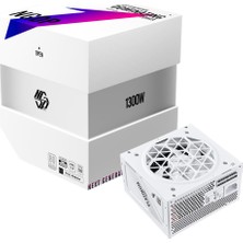 1ST Player NGDP 1300W 80+ Platinum ATX 3.1/PCIE 5.1 Japon Kapasitör Full Modüler Beyaz APFC 10 Yıl Garantili Güç Kaynağı