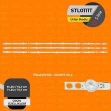 Uravas Store Vestel Seg 17DLB40VXR1,  LB40017 V0_5 SET:STL0111X1+STL0196X2