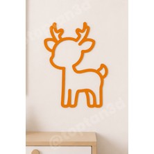 Toptan3D Ceylan Bebek Odası Süsü, Modern ve Şık Duvar Süsü, Bebek Odası Duvar Süsü  (15 Cm)