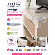 Arlina Home Kids Masa & Sehpa Köşe Kenar  Koruyucu 8'li