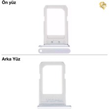 Arsking Samsung Galaxy S6 Edge Plus Sim Iç Yuvası Tekli Gümüş Sim Yuvası Sim Tepsisi Sim Aparatı Yeni Sim Yuvası Tekli Sim Tepsisi Sim Çekmecesi