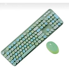 Uravas Store Tr Mofii Sweet Yeşil Klavye Mause Set