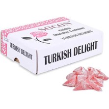 Bezos Gül Aromalı Muska Lokum 900 Gr.