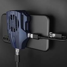 Uravas Store Memo DL02  Telefonu Soğutma Fanı Radyatör (Iphone Kablo İLE)-(5775)