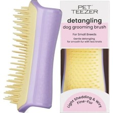 Pet Teezer Düğüm Açıcı Mor Küçük Irk Köpeklere Özel Fırça