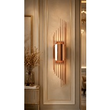 Nazarium Sarkıt Rose Kasa Dekoratif Ledli Duvar Aplik Pilli ve Elektrikli 3200K Gün Işığı