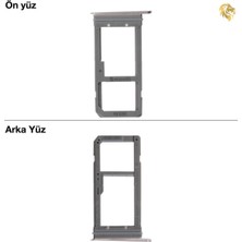 Arsking Samsung Galaxy S7 Edge Sim Iç Yuvası Çiftli Altın Çiftli Sim Yuvası Ikili Sim Tepsisi Çiftli Sim Aparatı Dual Sim Çekmecesi