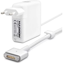 Uravas Store 20V 4.25A 85W Laptop Adaptörü - T Tip - Apple Macbook Uyumlu - Beyaz HD795