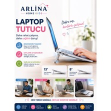 Arlina Home Kids Katlanabilir  Yükseltici Laptop Standı