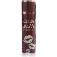 Hsc Bilişim Cecile Kiss Me Matte Mineral Mat Ruj (No: 320)